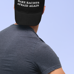 racist afraid maga hat blm black lives matter 