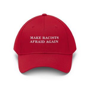 racist afraid maga hat blm black lives matter 