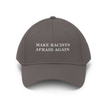 racist afraid maga hat blm black lives matter 