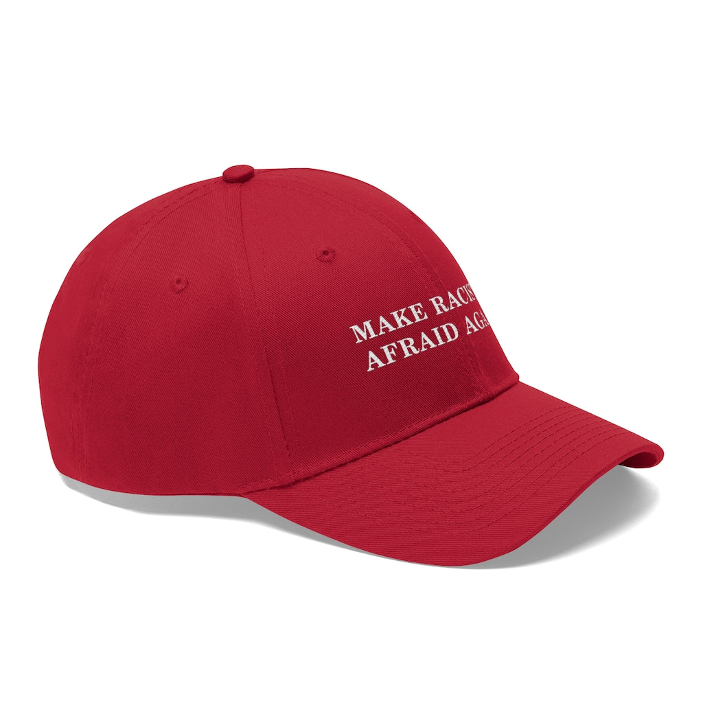 racist afraid maga hat blm black lives matter 